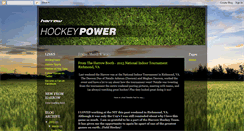 Desktop Screenshot of hockeypower.blogspot.com