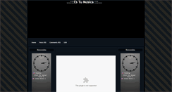 Desktop Screenshot of es-tu-musica.blogspot.com