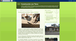 Desktop Screenshot of construccioncontierra.blogspot.com