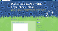 Desktop Screenshot of diyafahbiology.blogspot.com