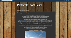 Desktop Screenshot of postcardsfrompokey.blogspot.com