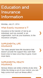 Mobile Screenshot of insuranceworlz.blogspot.com
