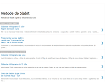 Tablet Screenshot of metode-de-slabit.blogspot.com
