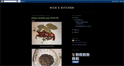 Desktop Screenshot of nickskitchen.blogspot.com