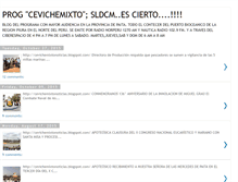 Tablet Screenshot of cevichemixtonoticias.blogspot.com