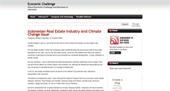 Desktop Screenshot of economic-challenge.blogspot.com