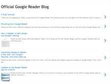 Tablet Screenshot of googlereader.blogspot.com