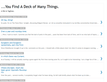 Tablet Screenshot of deck-of-many-things.blogspot.com