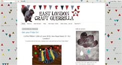 Desktop Screenshot of eastlondoncraftguerrilla.blogspot.com
