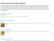 Tablet Screenshot of international-female-models.blogspot.com