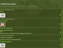 Tablet Screenshot of iesbelensociales.blogspot.com