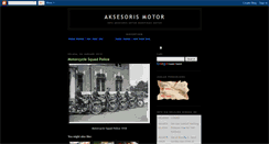 Desktop Screenshot of motoraksesoris.blogspot.com