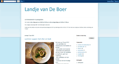 Desktop Screenshot of landje-van-de-boer.blogspot.com