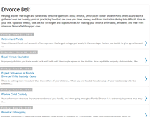 Tablet Screenshot of divorcedeli.blogspot.com