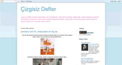 Desktop Screenshot of cizgi-sizdefter.blogspot.com