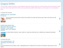 Tablet Screenshot of cizgi-sizdefter.blogspot.com