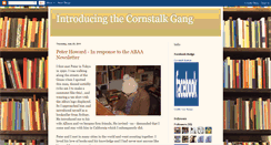 Desktop Screenshot of cornstalkbookshop.blogspot.com