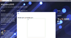 Desktop Screenshot of dsanchezalgebra.blogspot.com