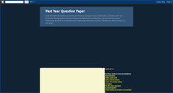 Desktop Screenshot of pastyearexam.blogspot.com