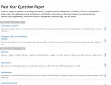 Tablet Screenshot of pastyearexam.blogspot.com