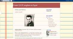 Desktop Screenshot of coursllceanglaisenligne.blogspot.com