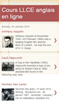 Mobile Screenshot of coursllceanglaisenligne.blogspot.com