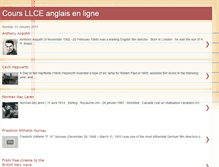Tablet Screenshot of coursllceanglaisenligne.blogspot.com