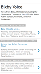 Mobile Screenshot of bixbyvoice.blogspot.com