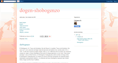 Desktop Screenshot of dogen-shobogenzo.blogspot.com