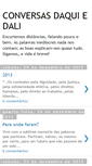 Mobile Screenshot of conversasdaquiedali.blogspot.com