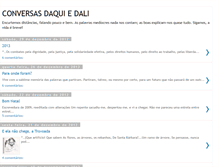 Tablet Screenshot of conversasdaquiedali.blogspot.com