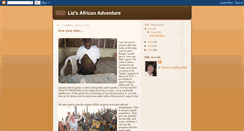 Desktop Screenshot of lizgoestoafrica2008.blogspot.com