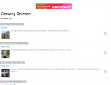 Tablet Screenshot of growinggraesen.blogspot.com