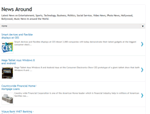 Tablet Screenshot of newsarround.blogspot.com