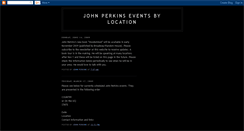 Desktop Screenshot of johnperkinseventsbydate.blogspot.com