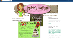 Desktop Screenshot of jordansboutique.blogspot.com
