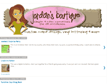 Tablet Screenshot of jordansboutique.blogspot.com