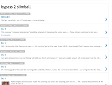 Tablet Screenshot of bypass2slimball.blogspot.com