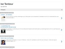 Tablet Screenshot of inetombeur.blogspot.com