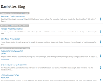 Tablet Screenshot of daniellesblog29.blogspot.com