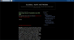 Desktop Screenshot of globalhapsnetwork.blogspot.com