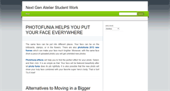 Desktop Screenshot of nextgenatelier.blogspot.com