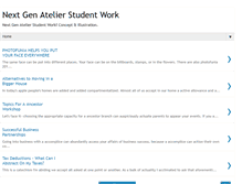Tablet Screenshot of nextgenatelier.blogspot.com