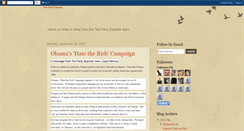 Desktop Screenshot of blogteapartyexpress.blogspot.com