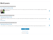Tablet Screenshot of bird-lovers.blogspot.com