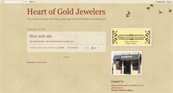 Desktop Screenshot of heartofgoldjewelers.blogspot.com