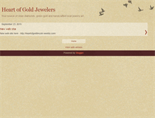 Tablet Screenshot of heartofgoldjewelers.blogspot.com