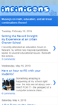 Mobile Screenshot of infinigons.blogspot.com