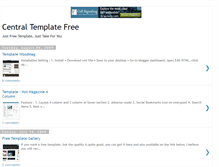 Tablet Screenshot of central-template.blogspot.com