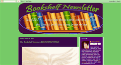 Desktop Screenshot of bookshelfnewsletter.blogspot.com